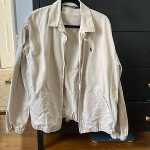 Vintage Polo by Ralph Lauren
Bi-Swing Windbreaker Jacket in Khaki Tan Unisex